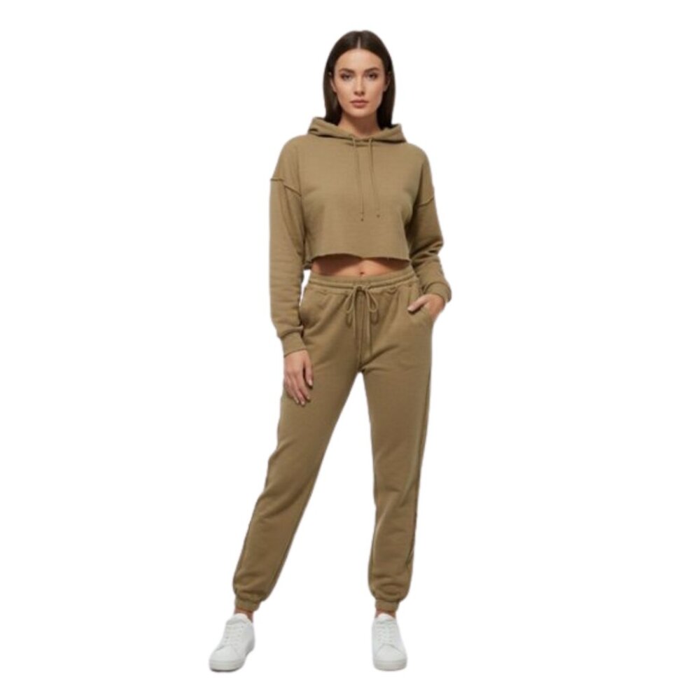 Danielle Guizio Khaki Joggers